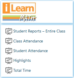 Reports iLearn Math Card